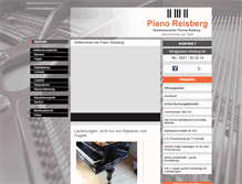 Tablet Screenshot of piano-reisberg.de